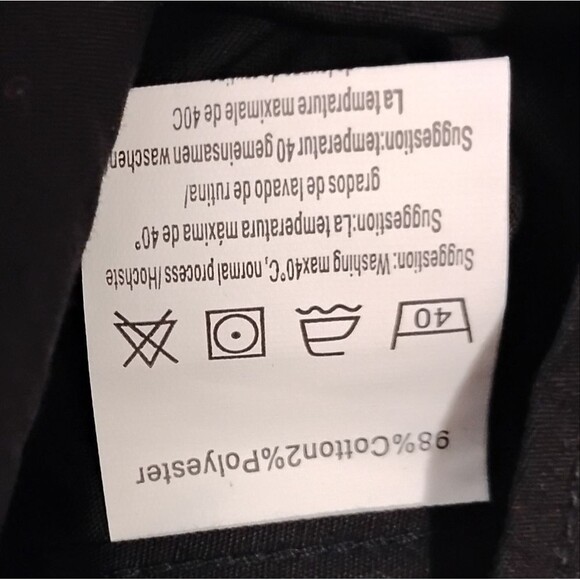 Coofandy Fitted Western Shirt Black with Red Embroidery Sz S - Picture 5 of 6